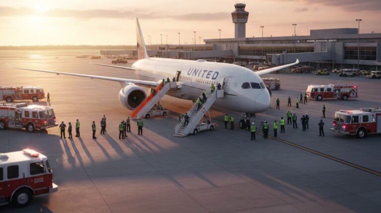 United Airlines Flight UA770 Emergency Diversion