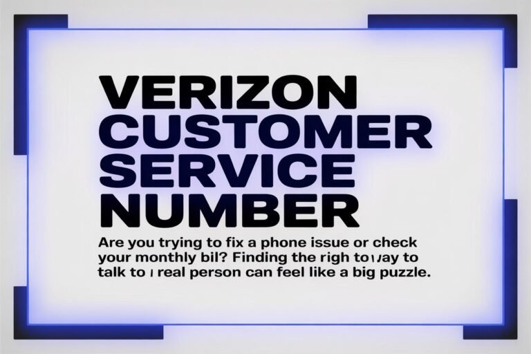 Verizon Customer Service Number