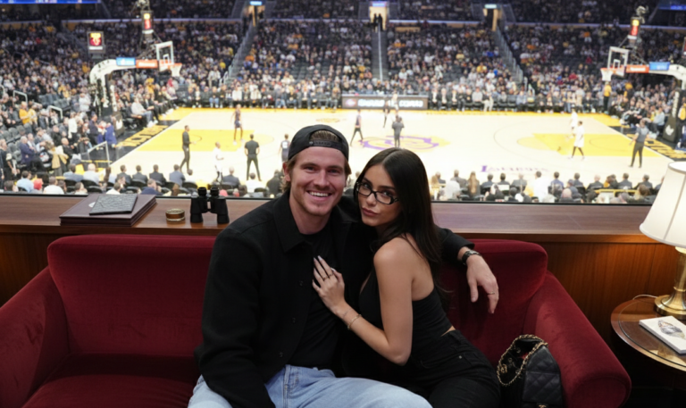 Justin Herbert and Madison Beer